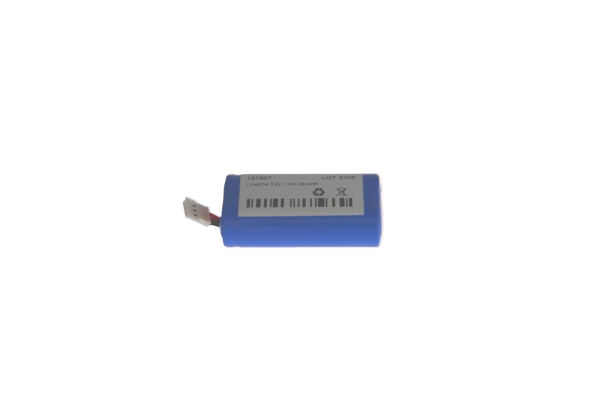 Batteria originale RPower LiFePO4 LFP3212.K per illuminazione di emergenza e sicurezza - 3,2 V 1200 mAh...-0