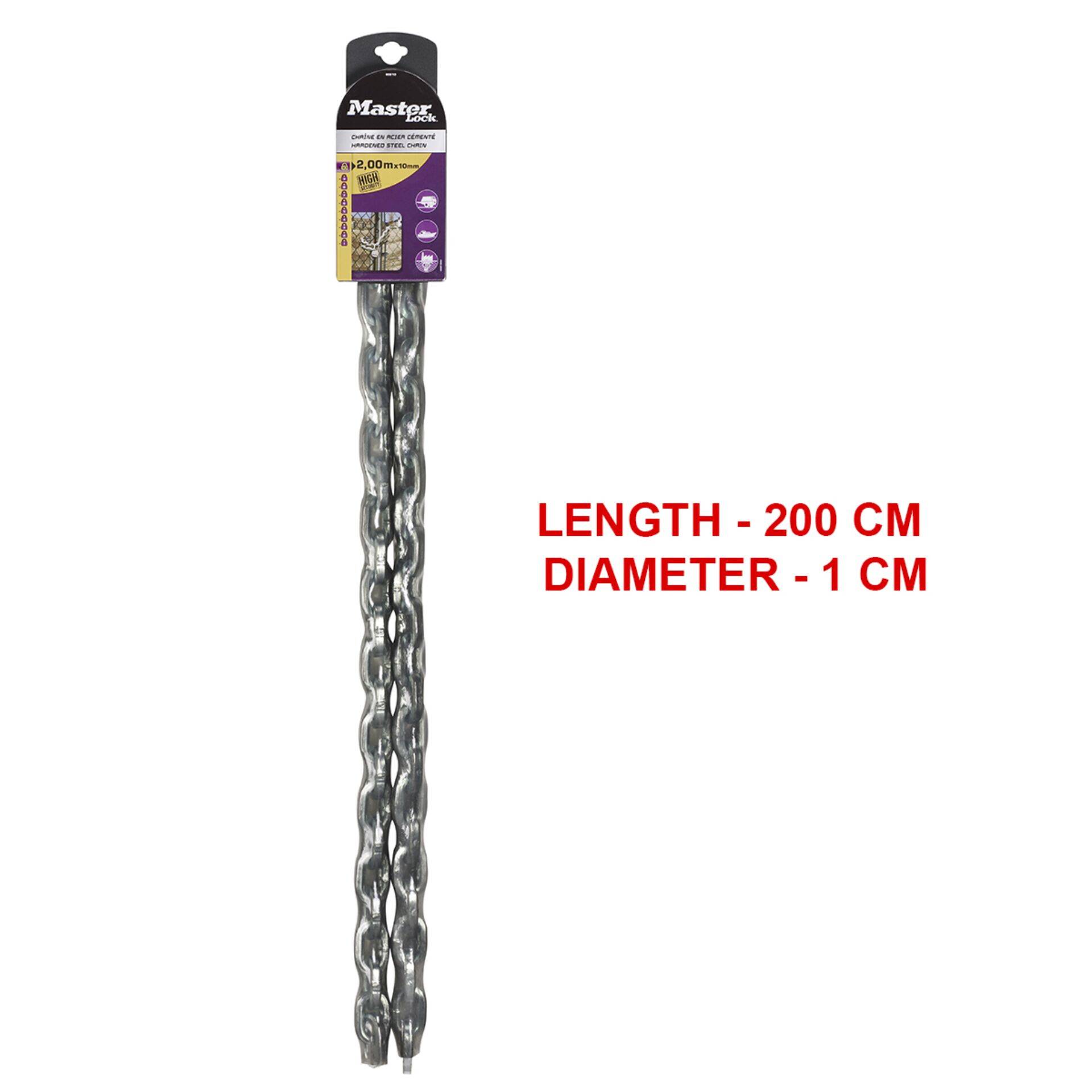 Master Lock steel chains with vinyl coating 8021EURD-1