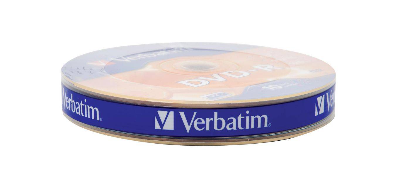 Verbatim DVD-R Matt Silver 16x 4,7 GB 10 pz (VERBATIM DVD-R AZO 4.7GB 16X MATT S-0