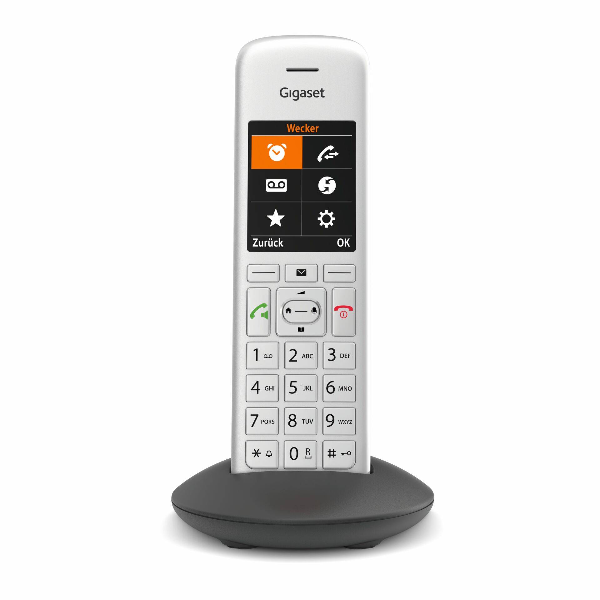 Gigaset CE575HX Telefono DECT Identificatore di chiamata Argento-1
