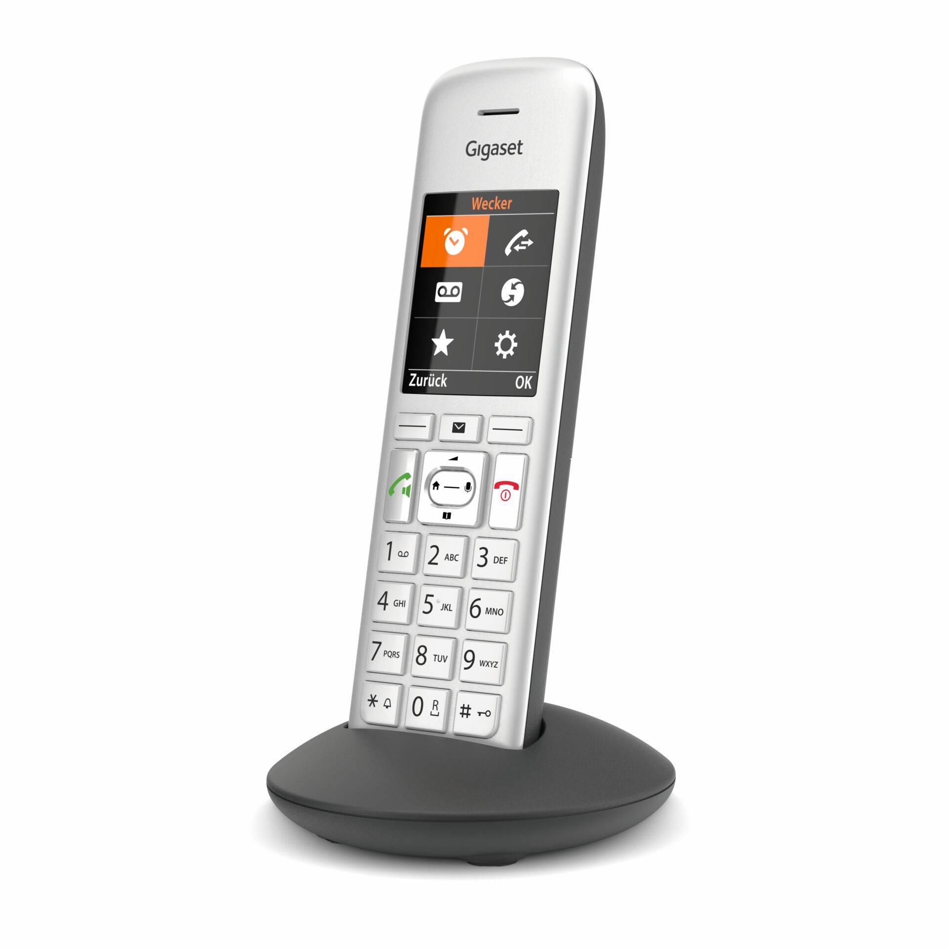 Gigaset CE575HX Telefono DECT Identificatore di chiamata Argento-2