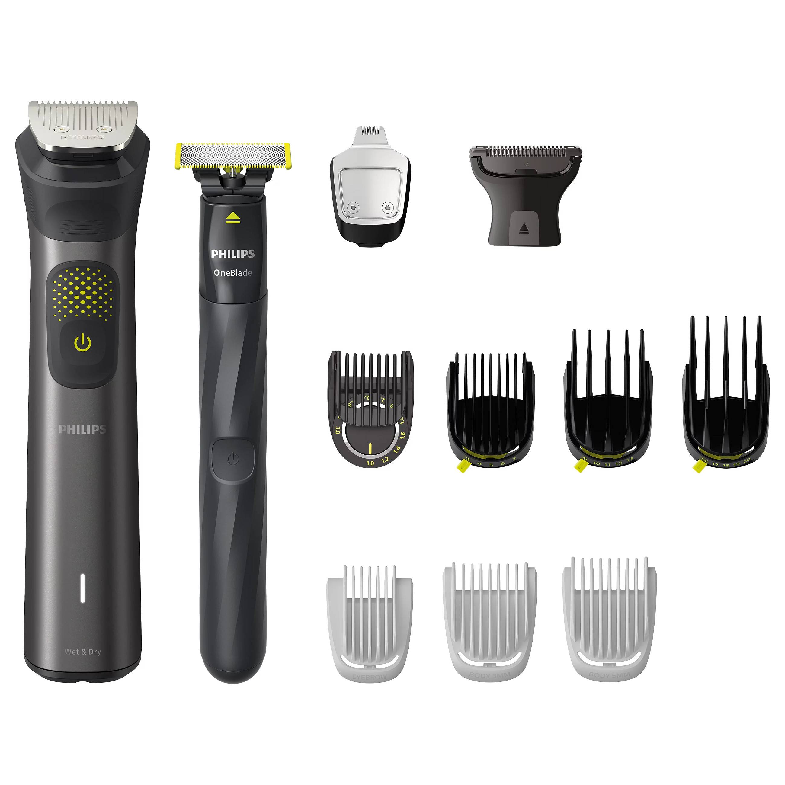 Philips MG9540/15 GROOMING KIT ALL IN ONE KIT 2 PEZZI RIFINITORE E ONEBLADE-0