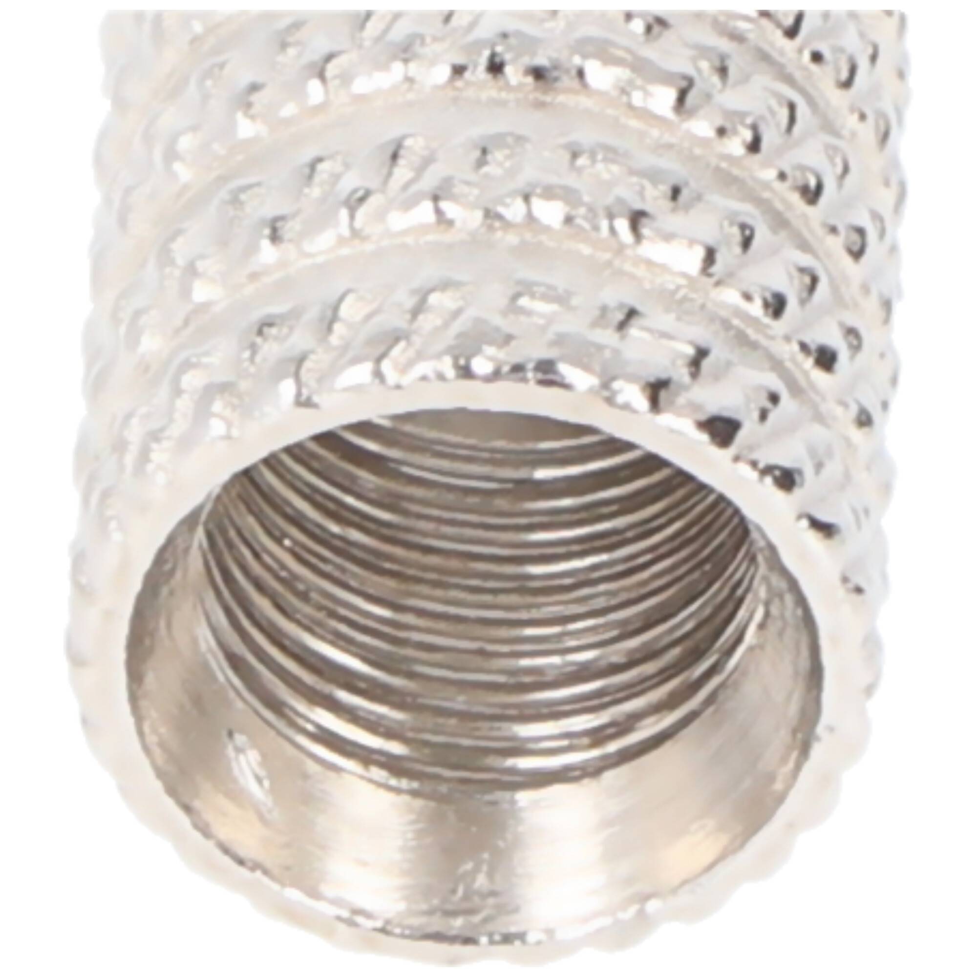Connettore F twist-on Goobay 6,0 mm - adattatore twist-on in zinco con contatti in nichel-4