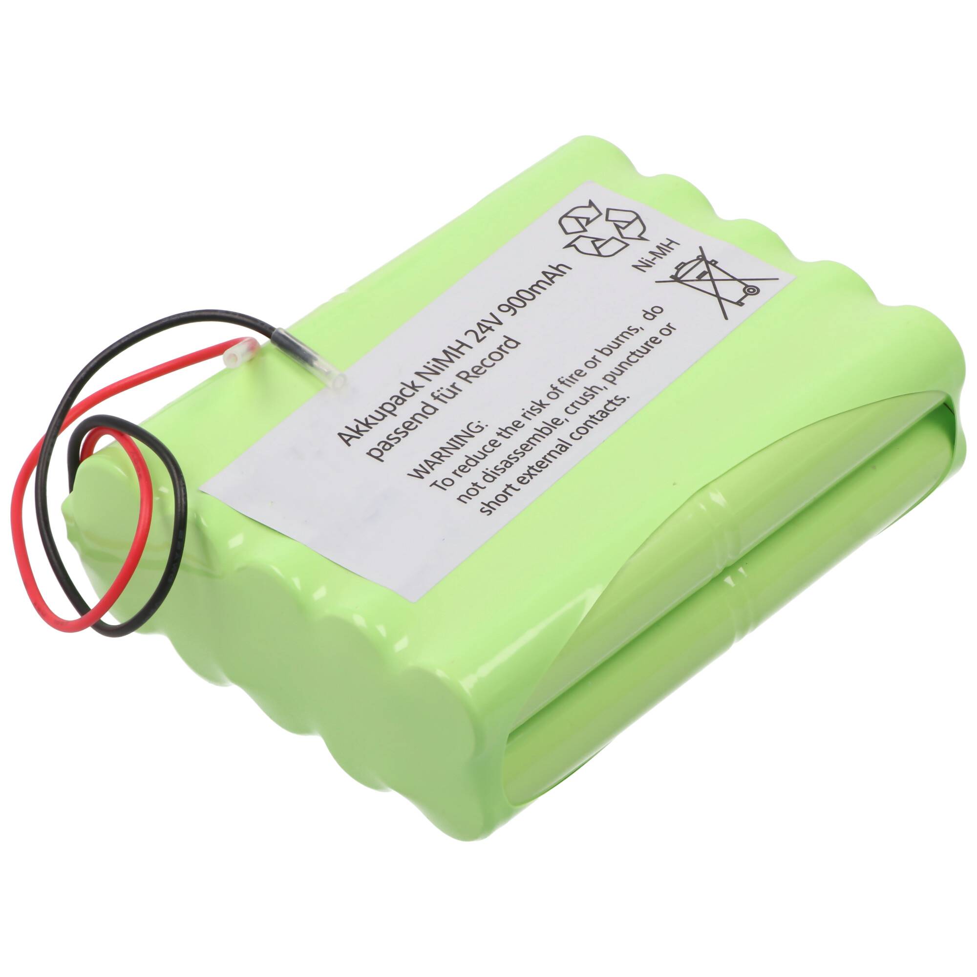 Batteria per comando porta NiMH 24V 900mAh adatta per Record-3