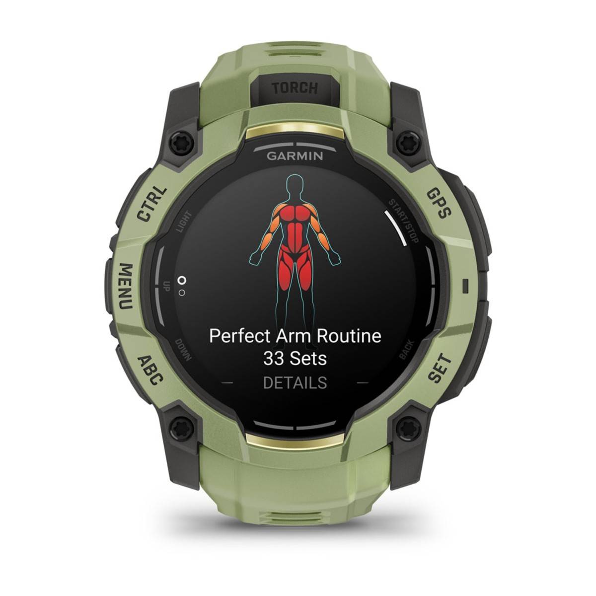 Garmin Instinct 3, 50mm, Amoled, Fern Green/gray Con Cinturino Fern Green-3