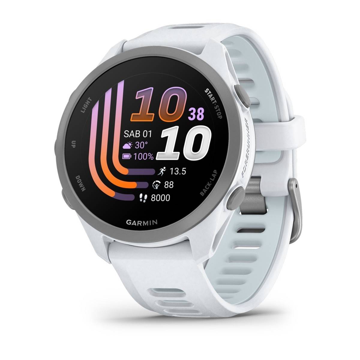 Garmin Forerunner 170 Music Whitestone Cloud Blue-0