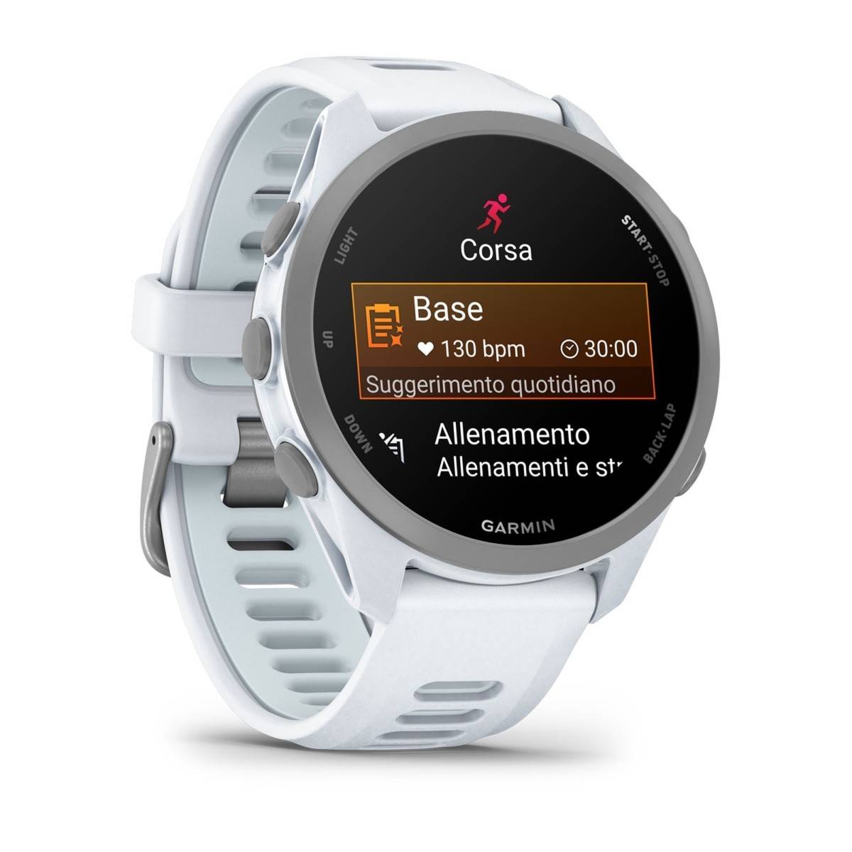 Garmin Forerunner 170 Music Whitestone Cloud Blue-1
