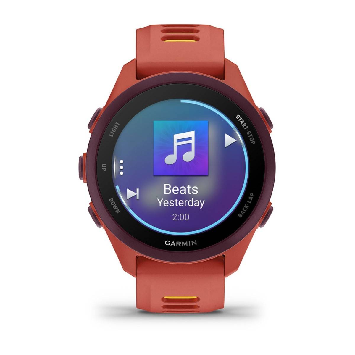Garmin Forerunner 170 Music Red Pink Mango-1