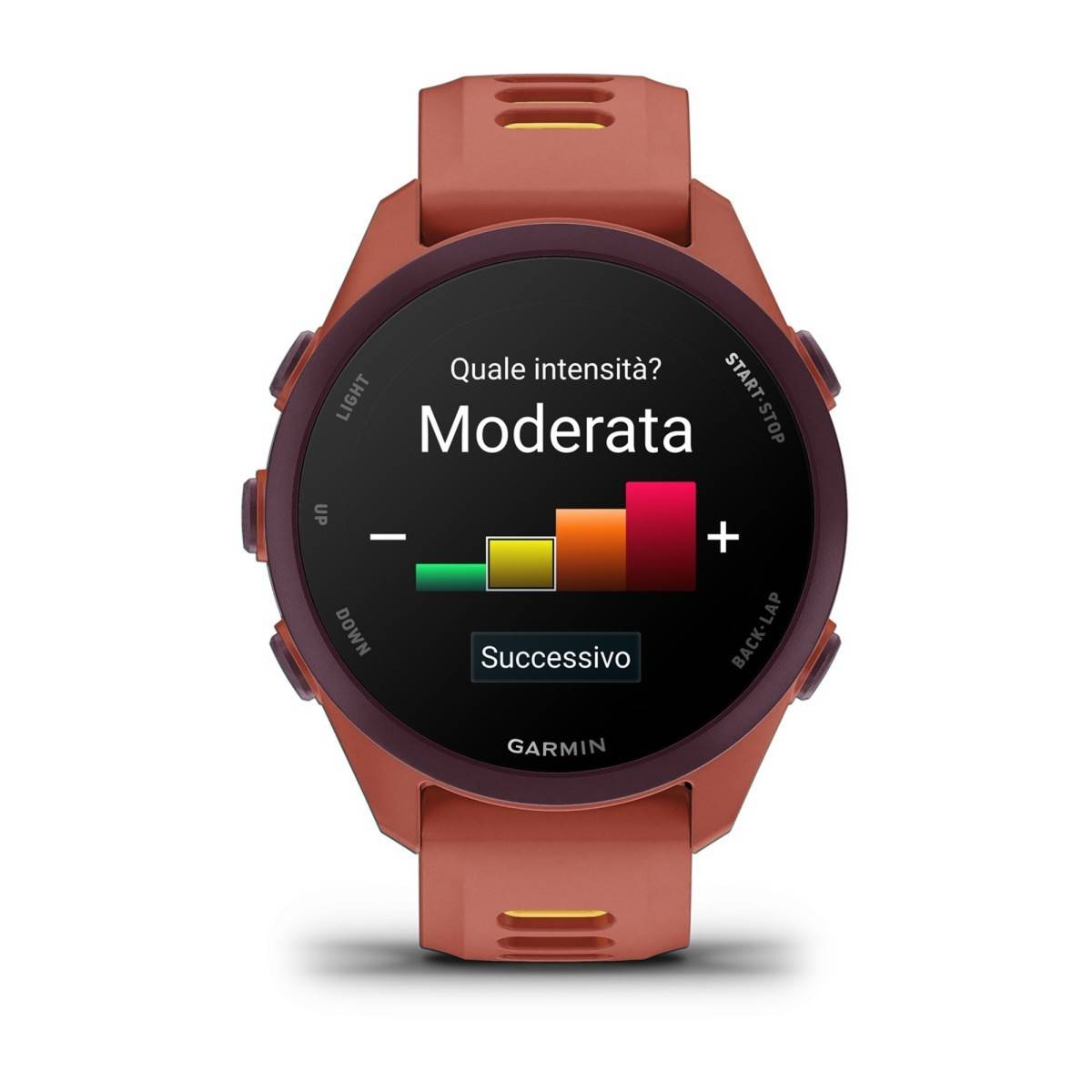 Garmin Forerunner 170 Music Red Pink Mango-3