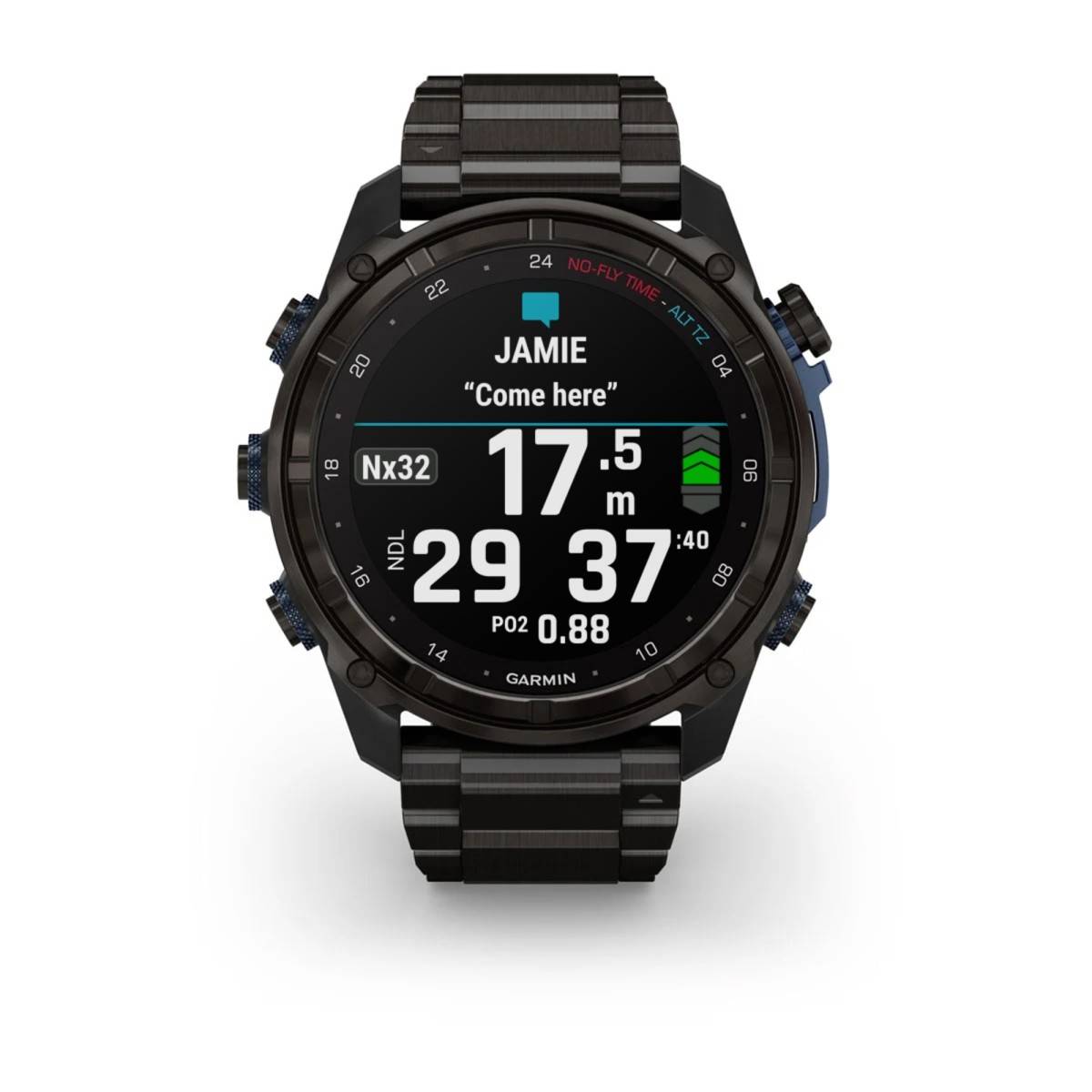 Garmin Descent Mk3i, 51mm, Titanium Dlc Carbon Con Braciale Titanium Dlc-1