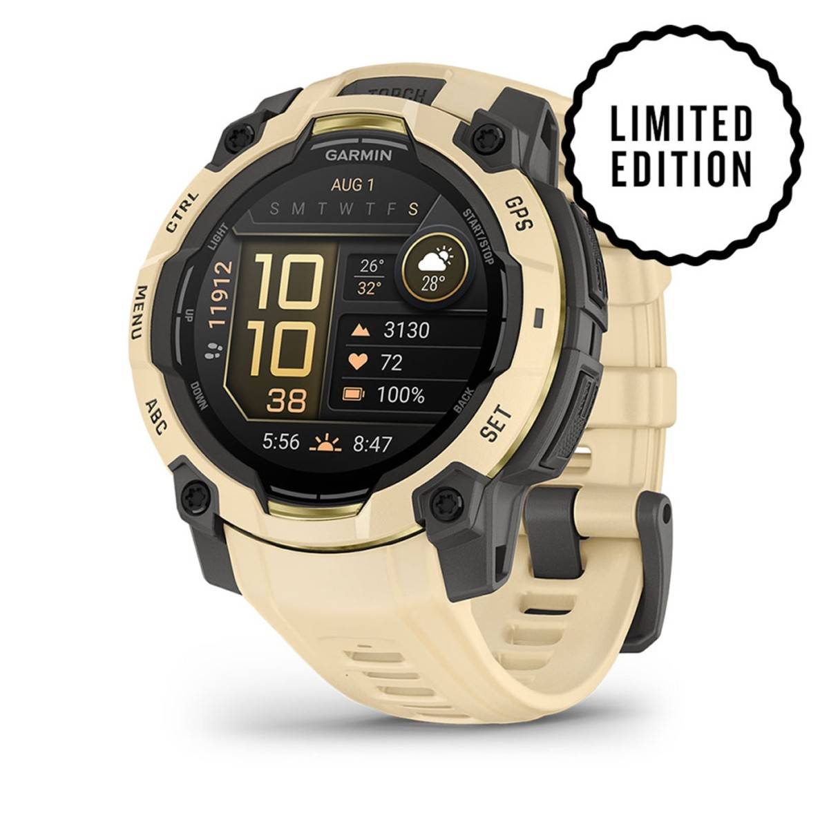 Garmin Instinct 3, 45mm, Amoled, Cirtine/gray Con Cinturino Citrine-0