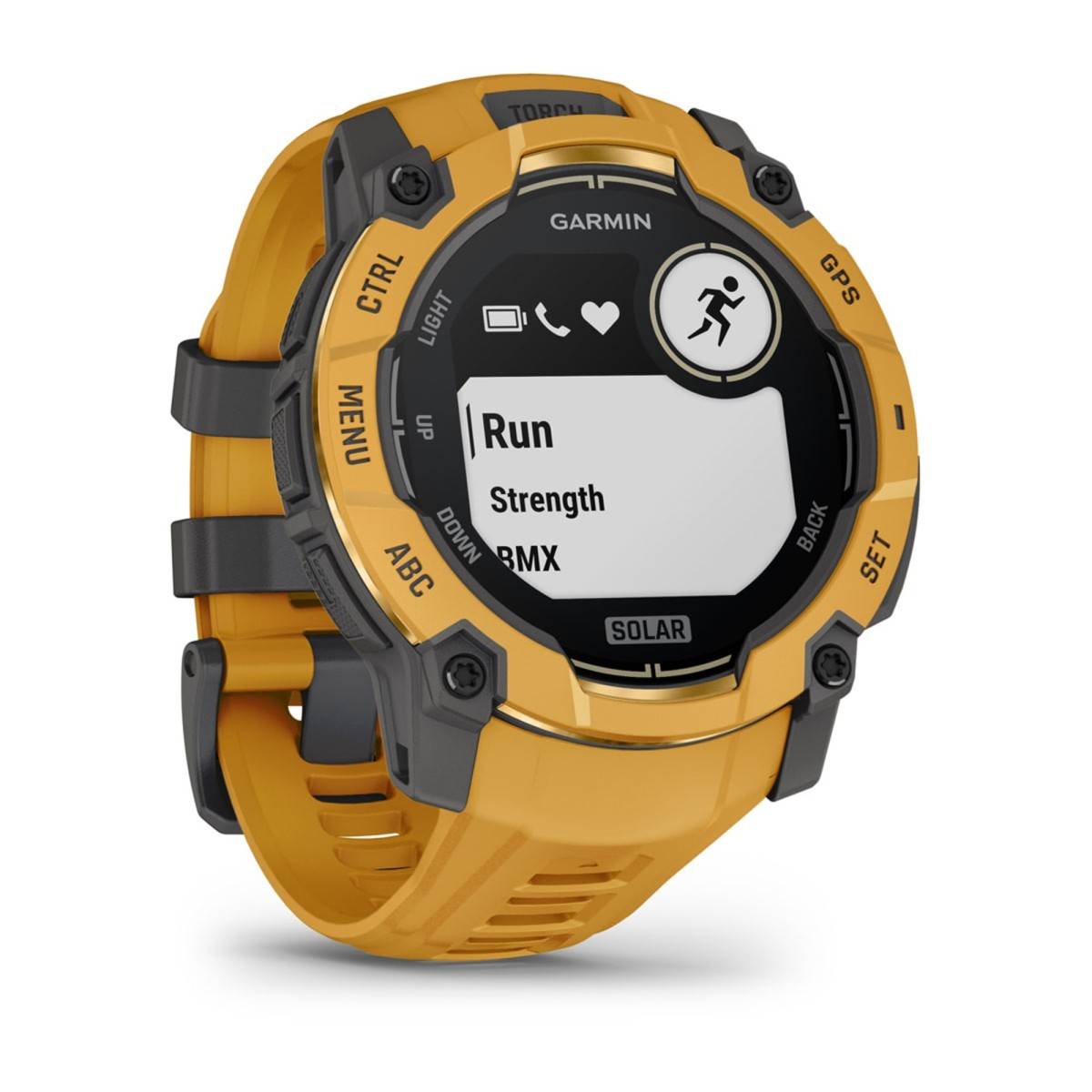 Garmin Instinct 3, 50mm, Solar, Sunburst/gray Con Cinturino Sunburst/gray-2