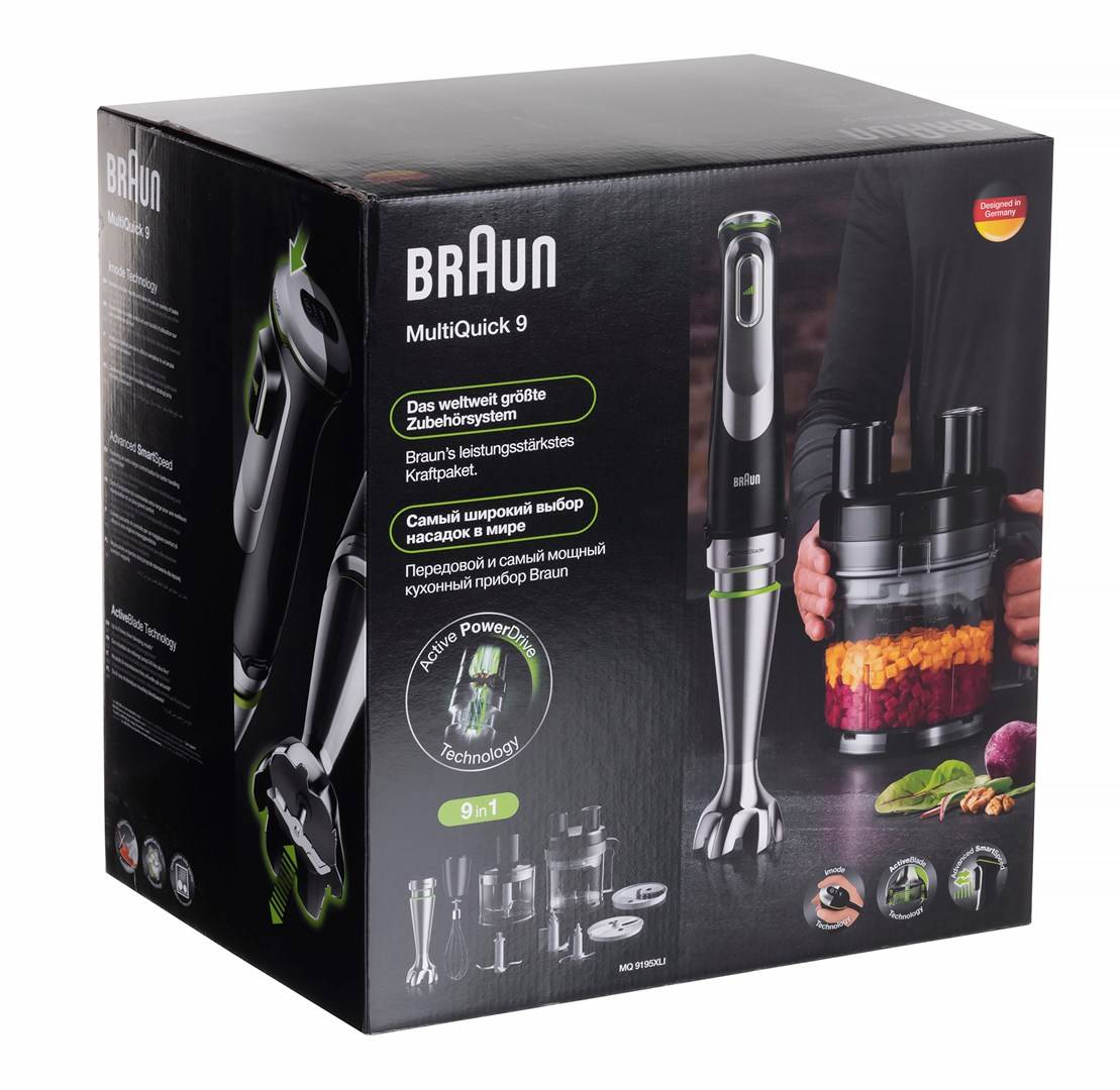 Frullatore a immersione Multiquick Braun MQ9195XLI-3