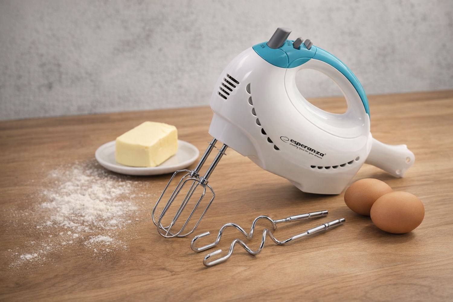 Esperanza TIRAMISU HÃ¥nd mixer/hÃ¥nd blender 300W-0