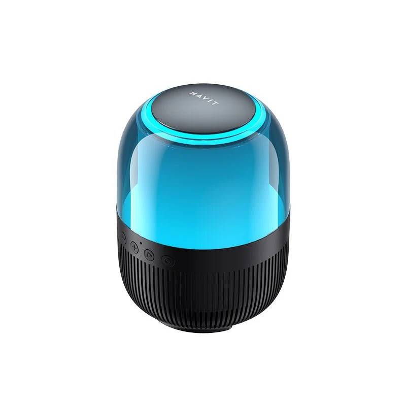 Havit SK889BT - kabelloser Bluetooth-Lautsprecher mit RGB-Licht, schwarz (SK889BT)-2