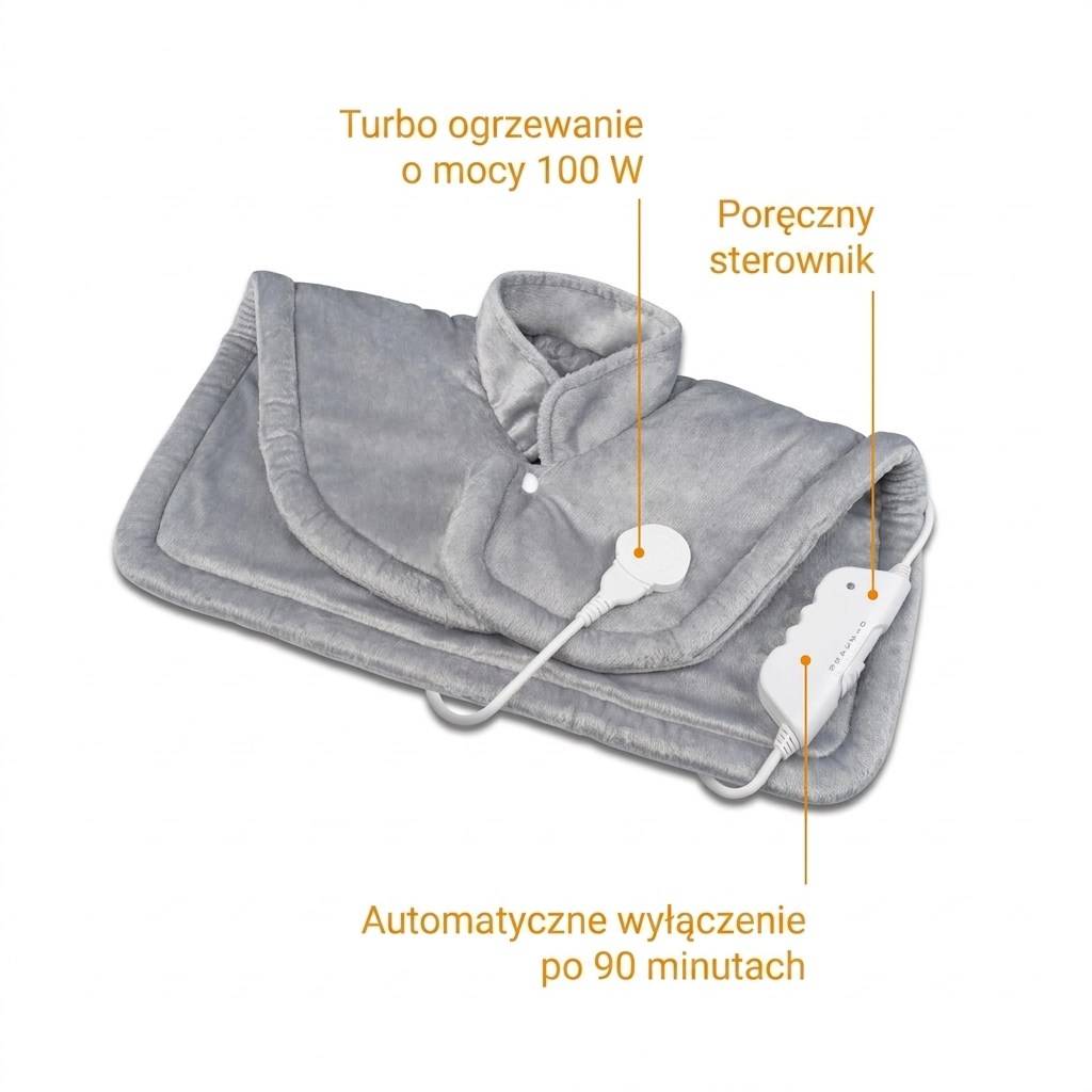 Medisana HP 622 Termoforo spalle e cervicale 100 W Grigio-3