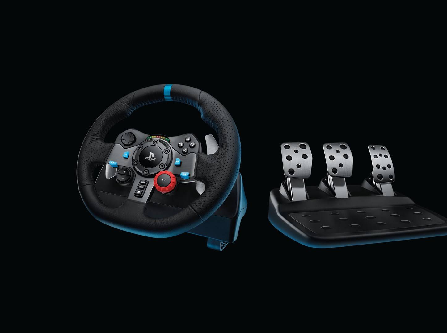 Logitech Logitech G29 Driving Force - Lenkrad- und Pedale-Set Volante PC, PlayStation 3, PlayStation 4, PlayStation 5 Mu-7