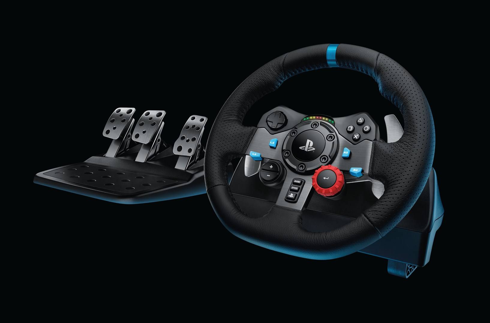 Logitech Logitech G29 Driving Force - Lenkrad- und Pedale-Set Volante PC, PlayStation 3, PlayStation 4, PlayStation 5 Mu-8