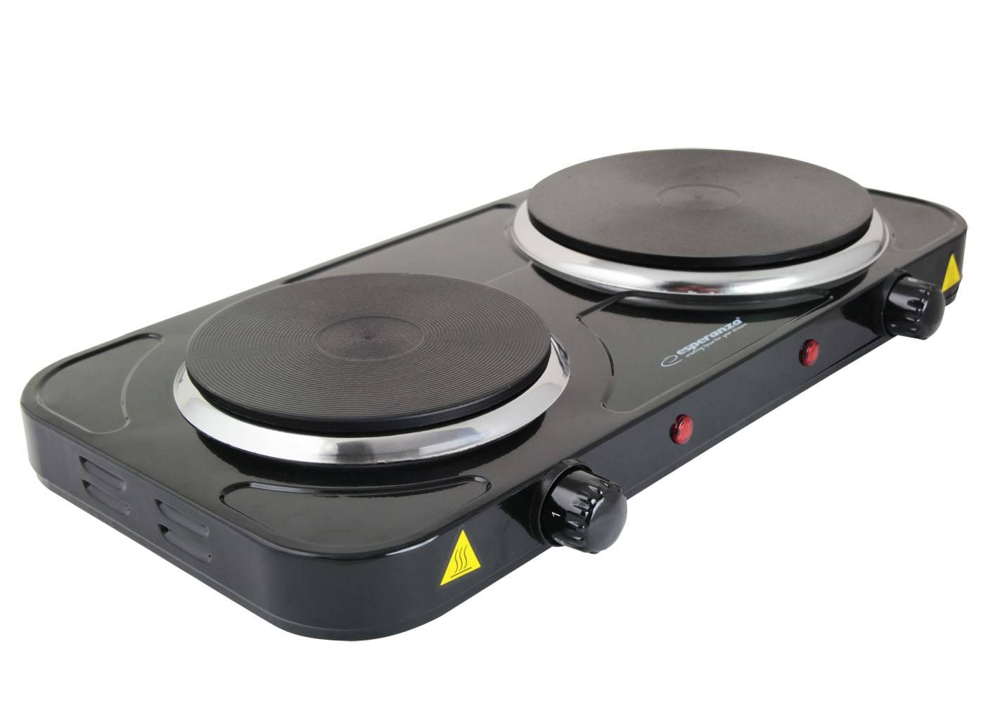 Cooker elettrico Yellowstone 1500W + 1000W Nero EKH014K-3