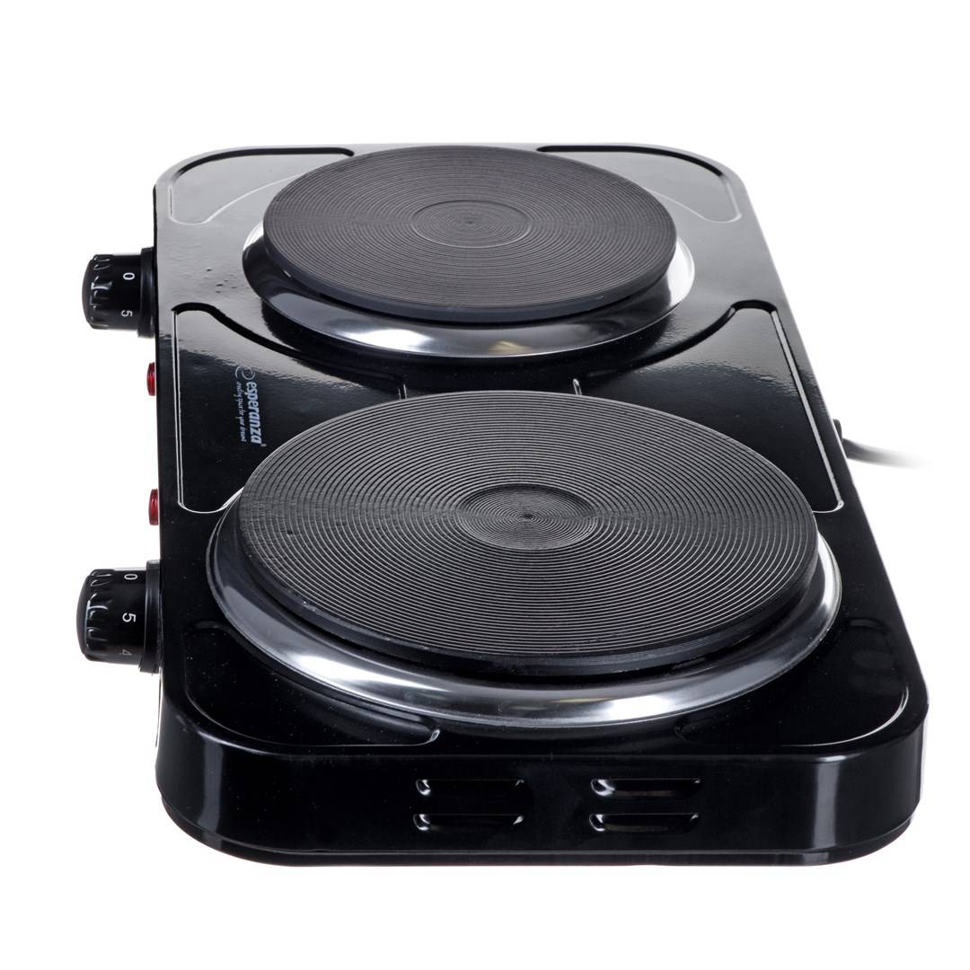 Cooker elettrico Yellowstone 1500W + 1000W Nero EKH014K-4