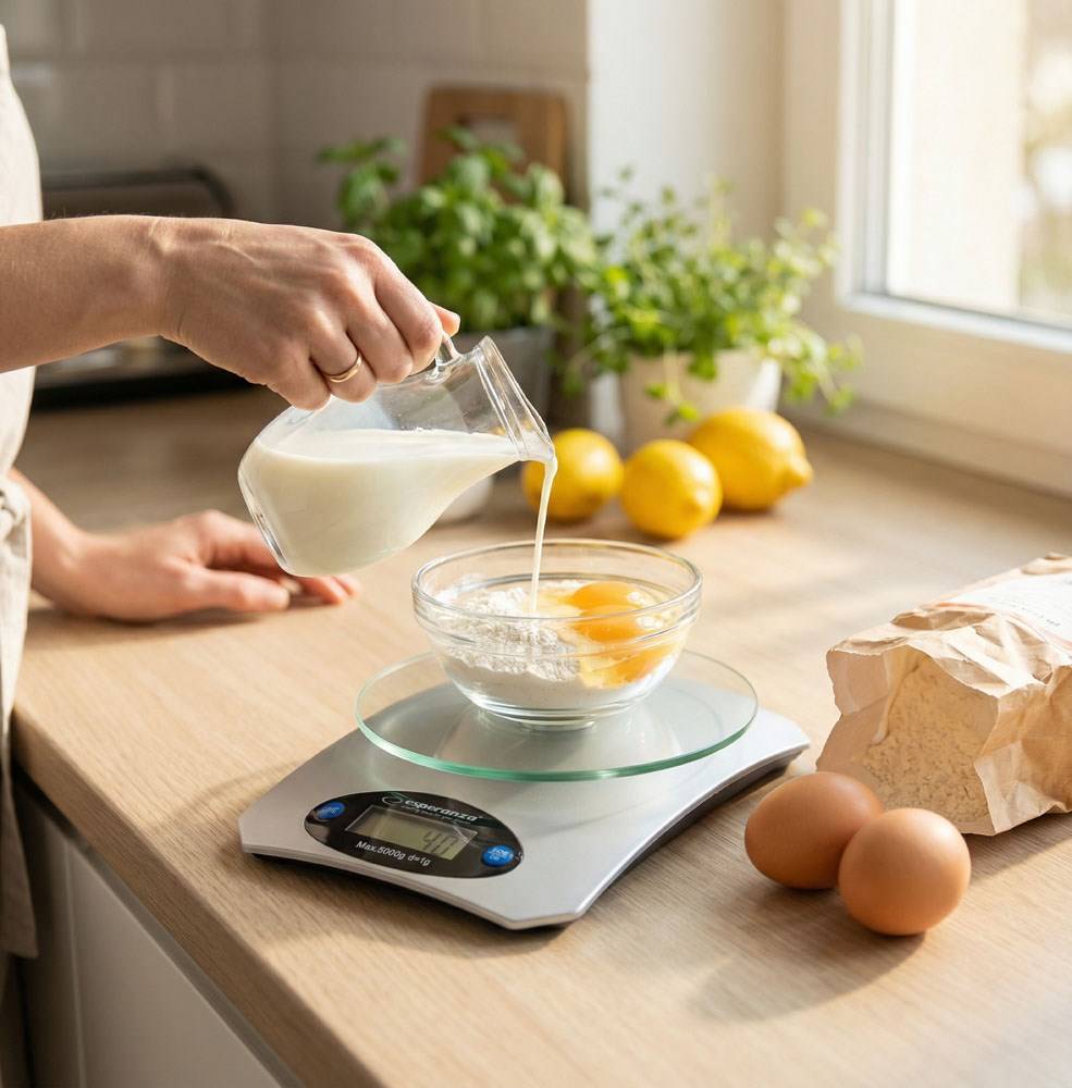 bilancia da cucina Esperanza EKS006 Argentato 5 kg-3