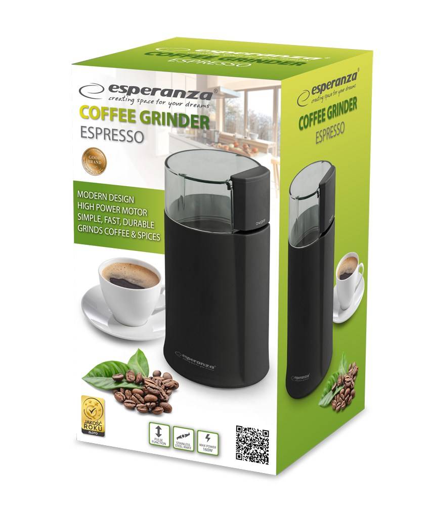 Macinacaffè Esperanza EKC001K Nero 160 W-2