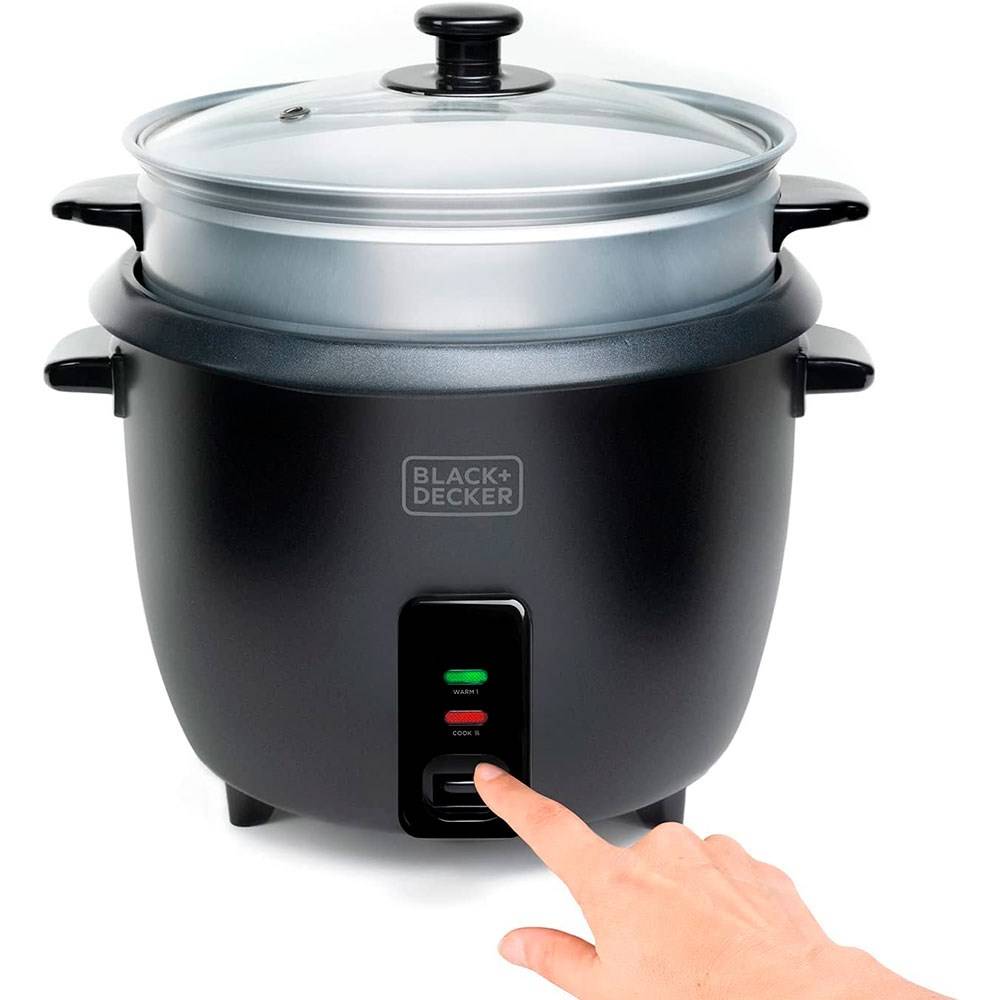 BLACK+DECKER Cuociriso 1,8 L Nero-1