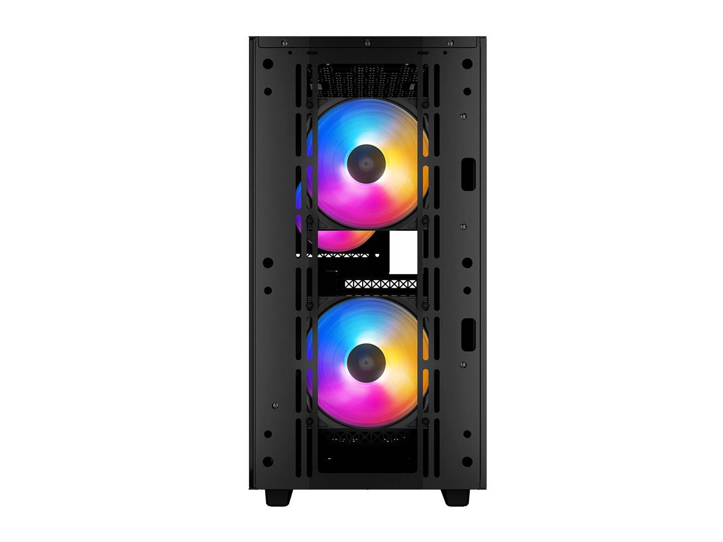 DeepCool DeepCool Matrexx 40 3FS Micro-ATX - schwarz Micro-Tower PC Case da gioco, Contenitore, PC Case Nero-9
