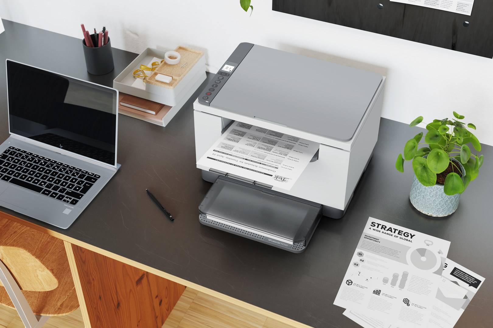 HP MULTIFUNZIONE LASER A4 B/N, LASERJET M234d, SERIE 200, 29PPM, FRONTE/RETRO, USB, 3 IN 1-6