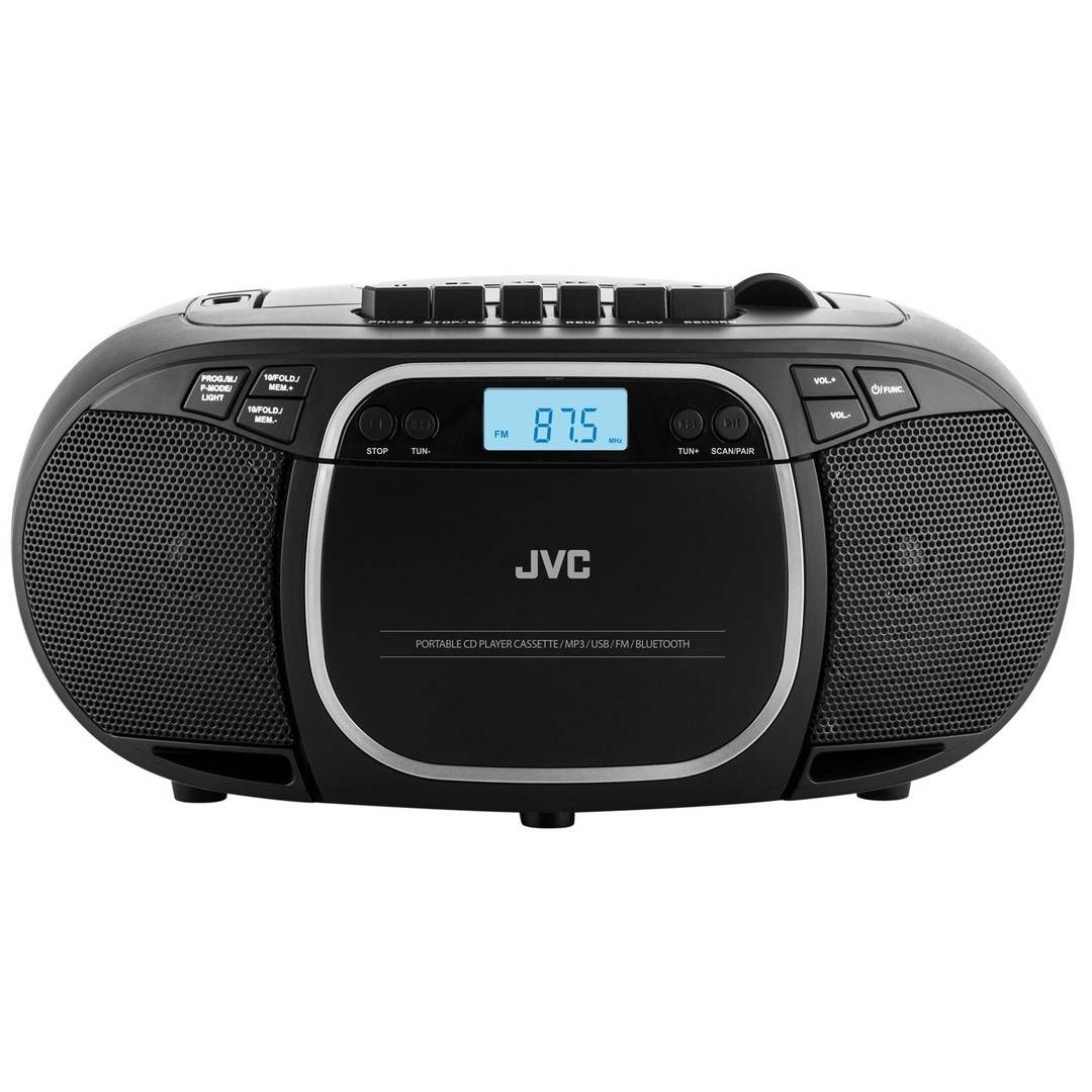 JVC RC-E451B CD-Player Tragbarer CD-Player Schwarz ()-5