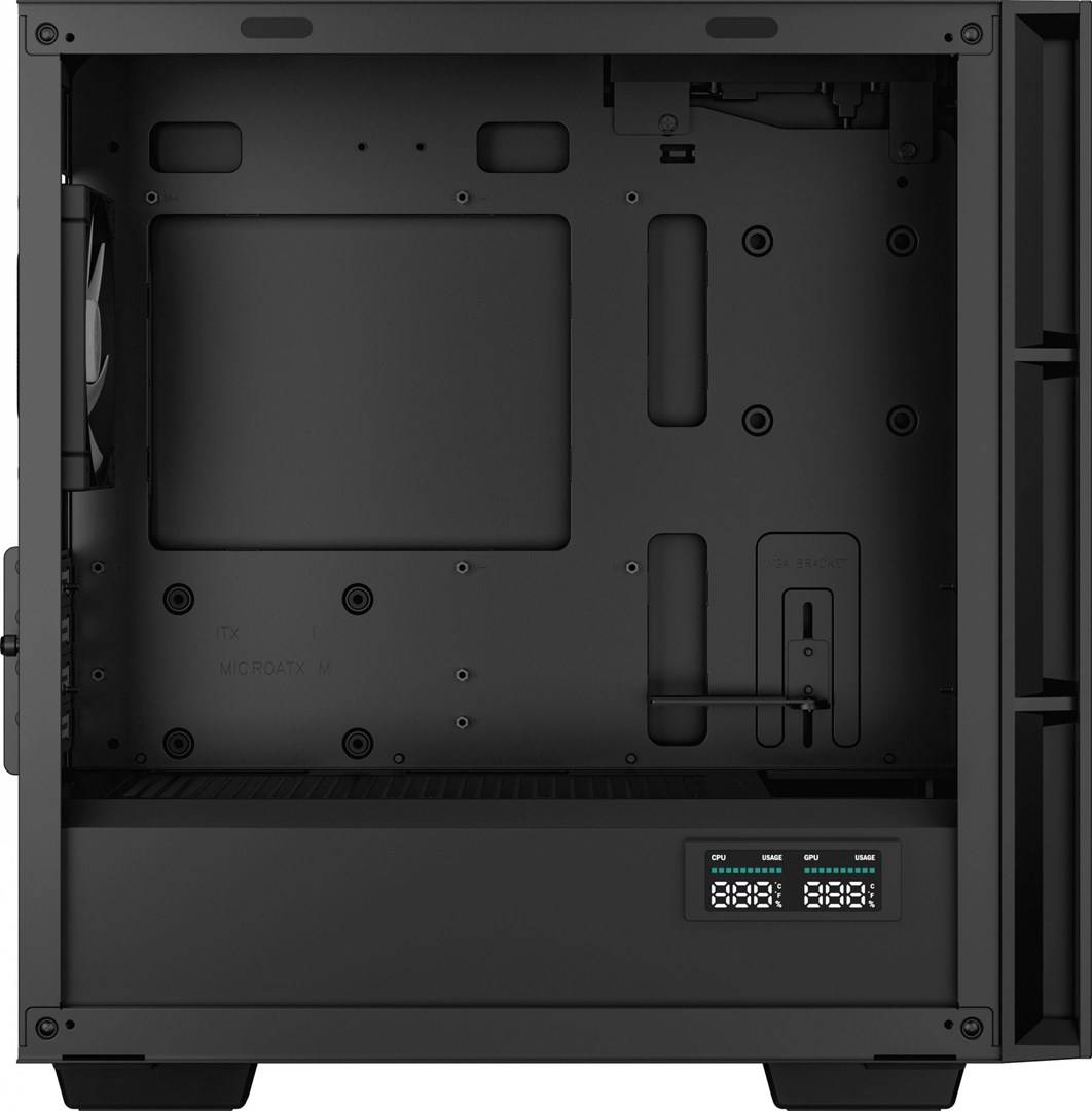 DeepCool CH360 DIGITAL Micro Tower Nero (DeepCool CH360 Digital Gaming Case Blac-4