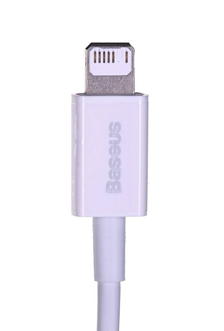 Baseus - CALYS-A02 - USB-Cavo zu Lightning Baseus Superior Series, 2,4 A, 1 m (bianco)-2