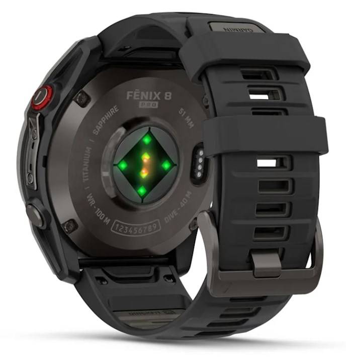 Garmin Fenix 8 Pro 51mm Sapphire Amoled Carbon Gray Dlc Titanium-6