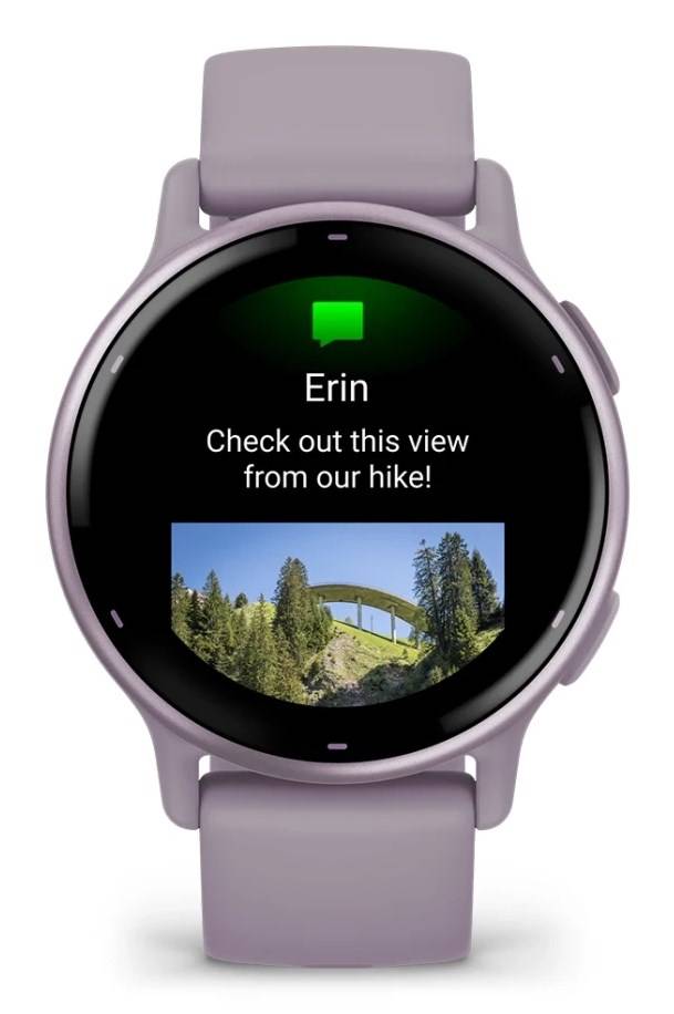 GARMIN VIVOACTIVE 5 - METALLIC ORCHID-1