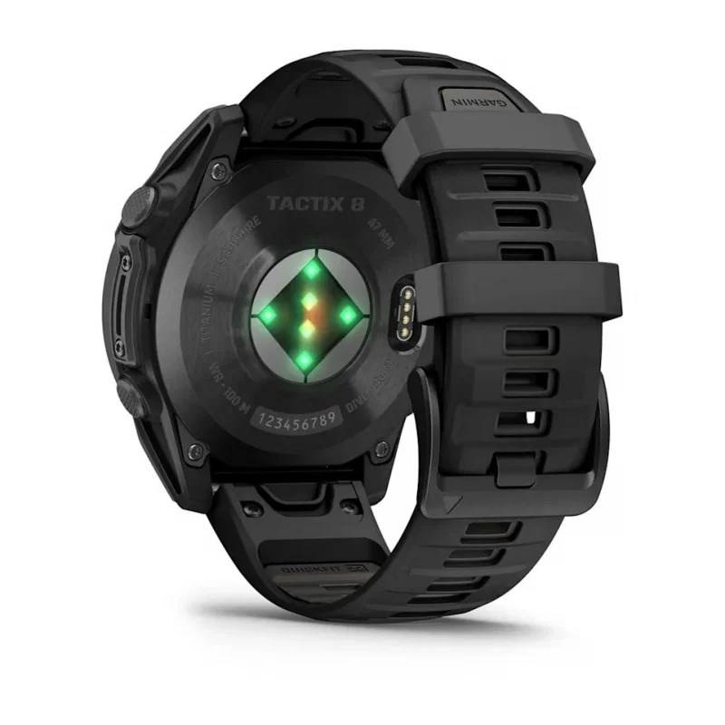 Smartwatch Garmin Tactix 8 Solar 51mm Vetro Zaffiro Sub 40m Torcia Led-6