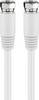 Goobay Cavo antenna SAT (80 dB), doppia schermatura 2.5 m spina F > spina F (completamente schermata)