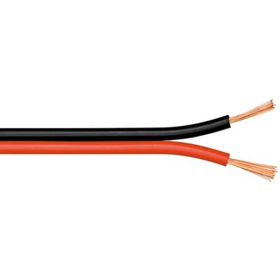 Cavo Audio per diffusori acustici Rosso/Nero 0.75 mm² matassa 100mt-0