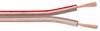 Goobay Cavo dell'altoparlante trasparenza 100 m Bobina da 100 m, sezione 2 x 0,75 mm², CU