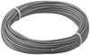 Goobay Filo di rame isolato, 10 m, grigio cavo di rame unipolare, a trefoli (18x 0,1 mm)