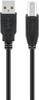 Goobay Cavo USB 2.0 ad alta velocità, nero 1.8 m spina USB 2.0 (tipo A) > spina USB 2.0 (tipo B)
