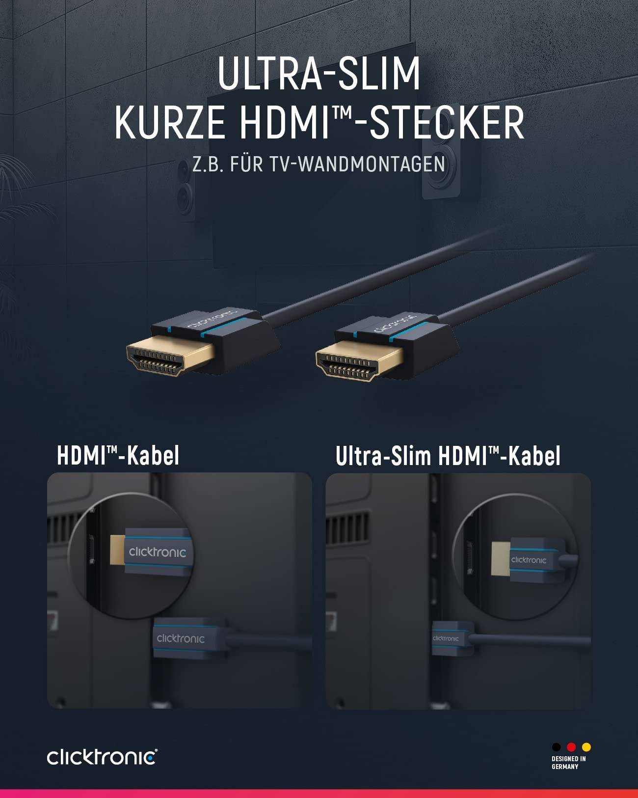 Cavo HDMI™ 2.0 Super Sottile 4K@60Hz 2m-4