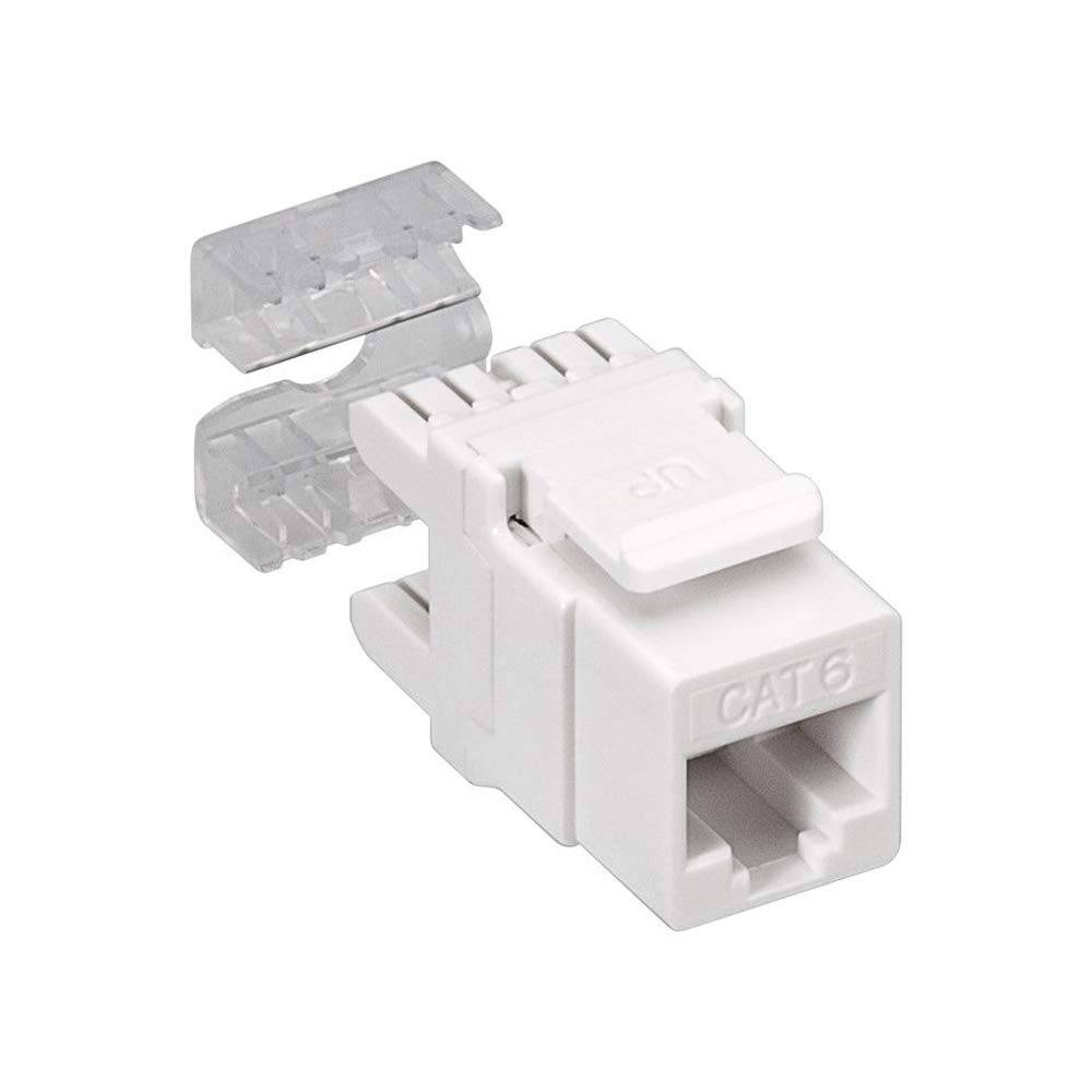 Goobay Goobay 95336 Keystone Modul Patchpanel 24 Port CAT6 Gehäuse Patchfeld Server 24 Porte Patchpanel di rete CAT 6 1 -1
