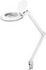 Lampada d'ingrandimento con morsetto a LED Goobay 9W - 80-730lm Lente in cristallo dimmerabile da 127 mm...