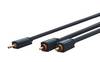 ClickTronic Casual Series - Audiokabel - Stereo Mini-Klinkenstecker (M) bis RCA (M) - 3 m