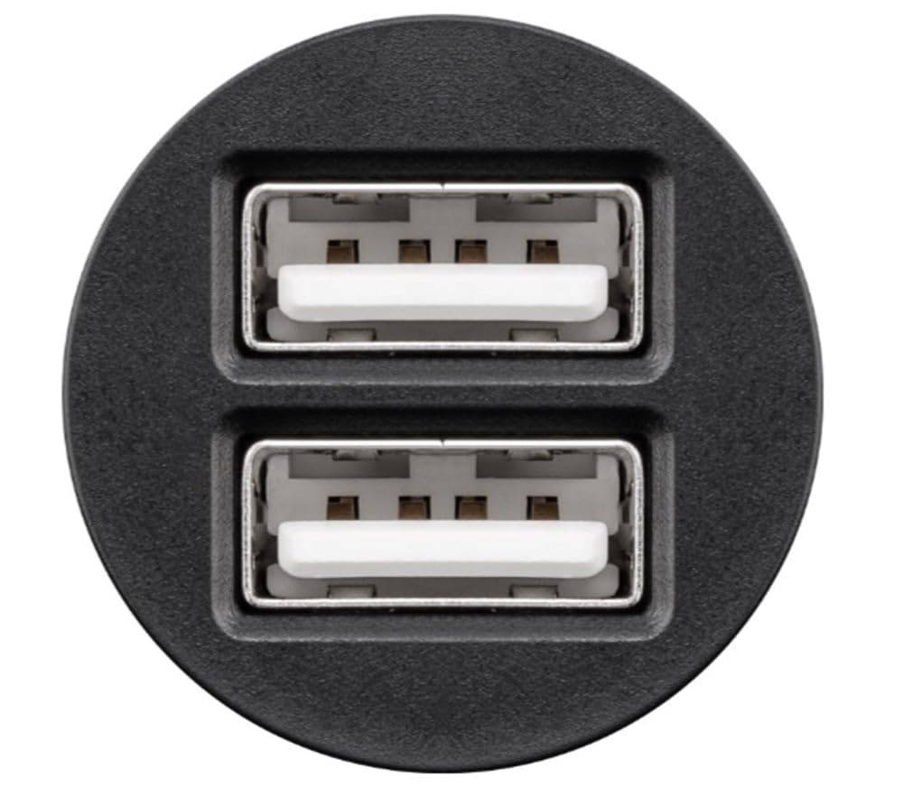KFZ USB 2xUSB 3,1A schwarz mini LC PL-4