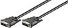 Goobay Cavo DVI-D Full HD a collegamento singolo, placcato nickel 2 m Spina DVI-D Single-Link (18 + 1 pin) > Spina DVI-D