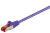 Cavo patch Goobay CAT 6, S/FTP (PiMF), viola 2 m