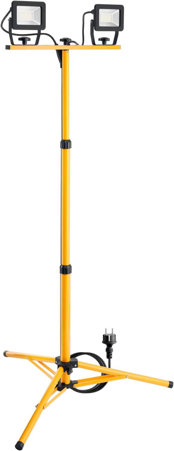Faretto da lavoro a LED con Treppiede Telescopico 2x20W-0