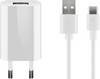 Set di ricarica Goobay USB-C™ 1 A - alimentatore con cavo Type-C™ 1m (bianco)