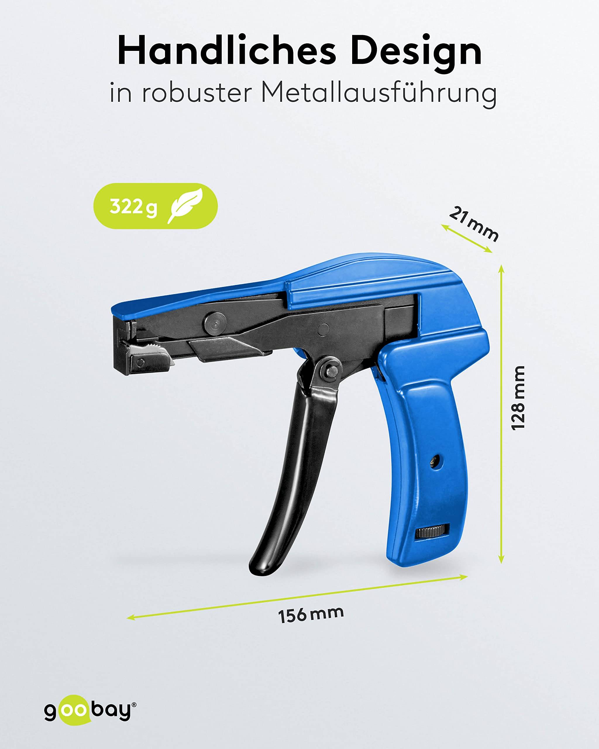 Strumento di tensionamento Goobay per fascette - adatto per fascette con una larghezza da 2,2 mm a 4,8 mm-2